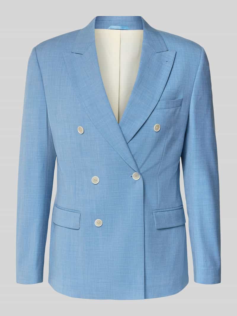 Marynarka do garnituru o kroju slim fit z kołnierzem z połami