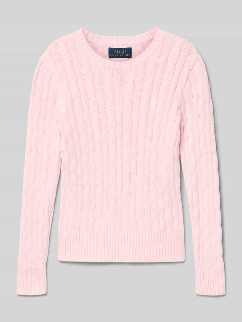 Sweter o kroju regular fit z czystej bawełny