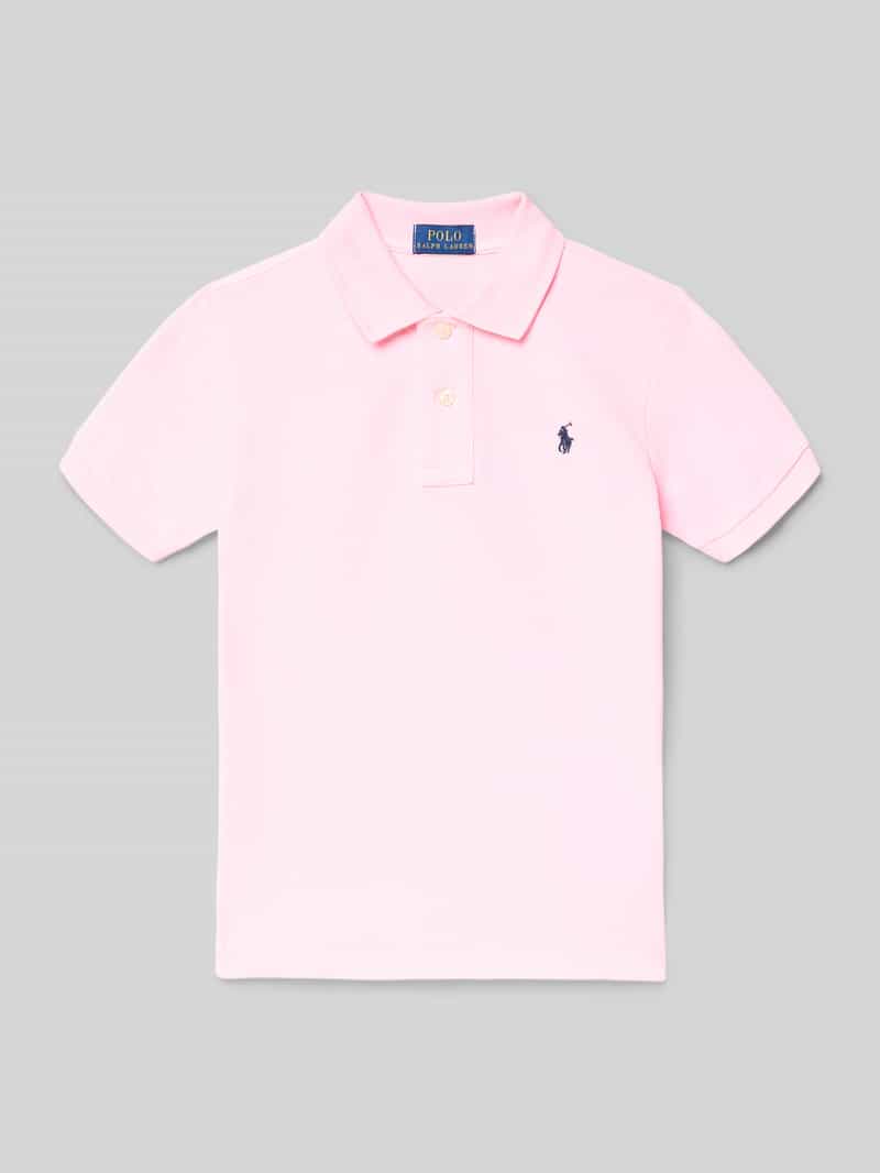 Koszulka polo o kroju Regular Fit z czystej bawełny