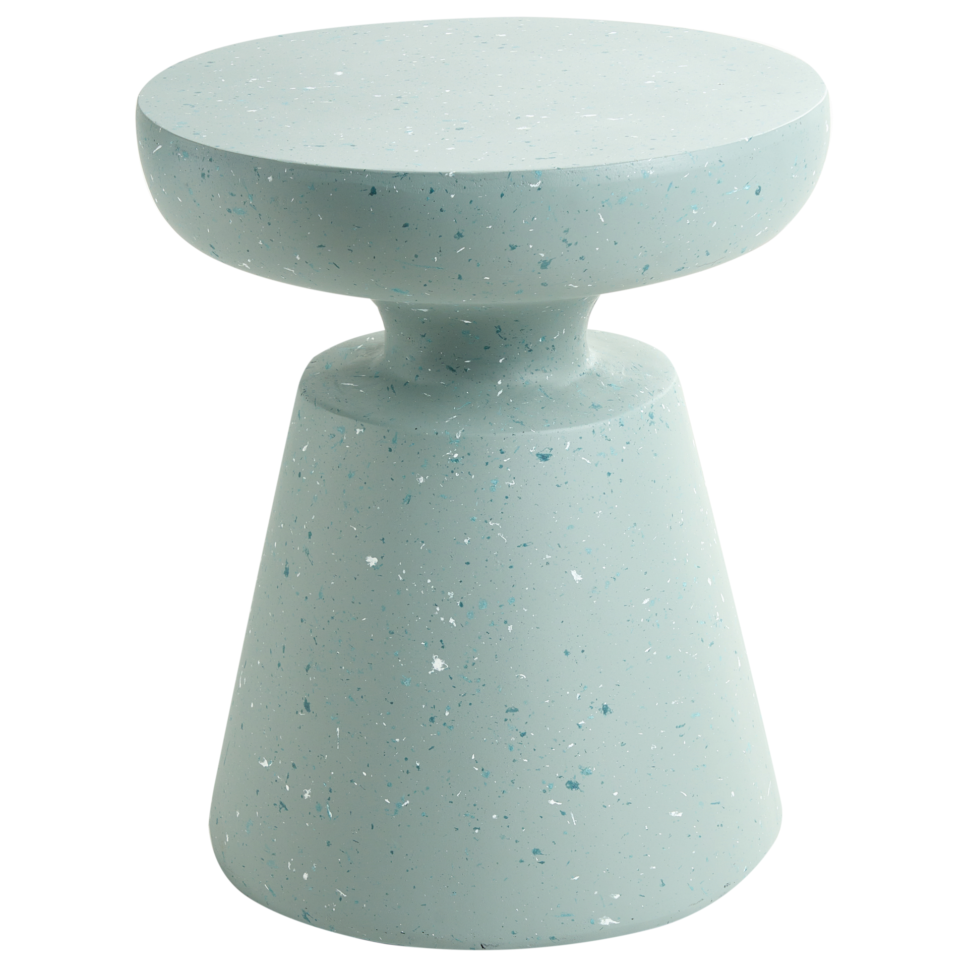 Stolik pomocniczy MINCIO 45 cm 45 cm Zielone lastryko