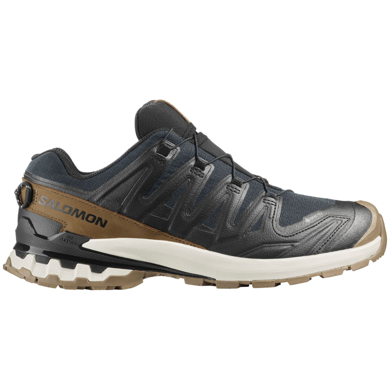 Buty męskie Salomon Xa Pro 3D V9 Gore-Tex Lifelong Rozmiar butów (UE): 47 1/3 / Kolor: czarny/brązowy