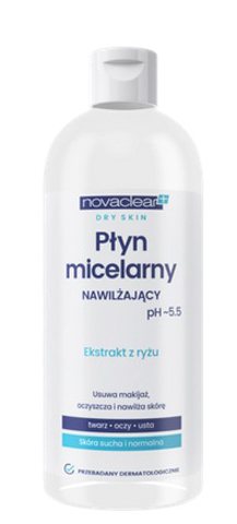NovaClear Płyn Micelarny Nawilżający 400 ml