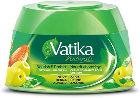 Dabur Vatika Krem do Stylizacji Włosów Oliwa-Migdał-Henna 210ml