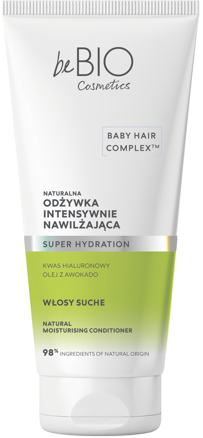 beBIO Cosmetics Baby Hair Complex Naturalna Odżywka Intensywnie Nawilżająca 200ml