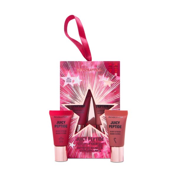 Makeup Revolution Zestaw Balsamów do Ust Juicy Peptide