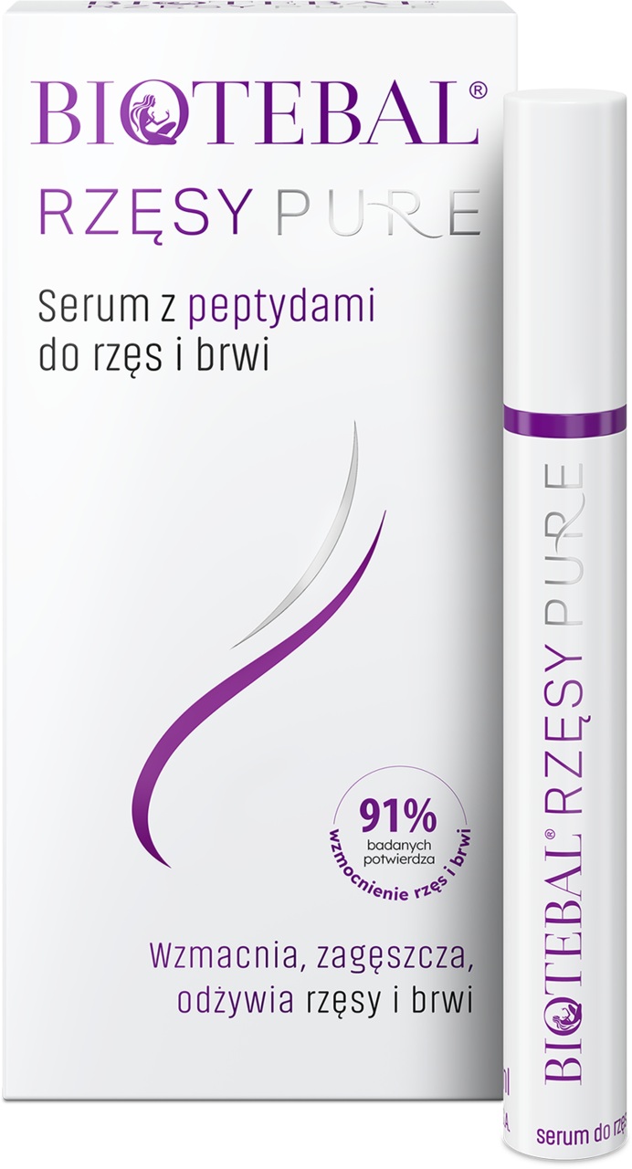 Biotebal Rzęsy Pure Serum z Peptydami do Rzęs i Brwi