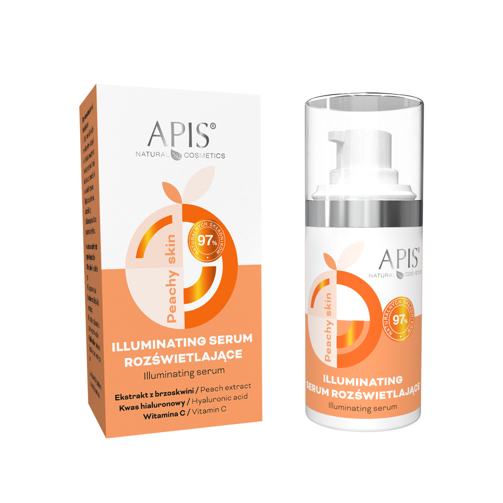 APIS Peachy Skin Illuminating Serum Rozświetlające 15ml