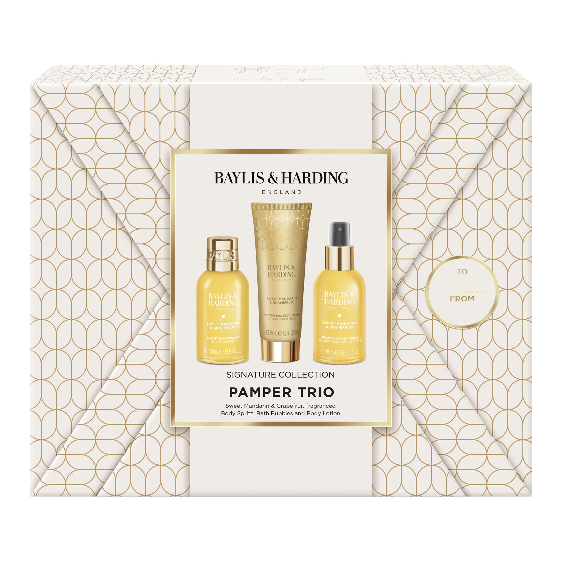Baylis & Harding Zestaw Prezentowy Sweet Mandarin & Grapefruit Pamper Trio