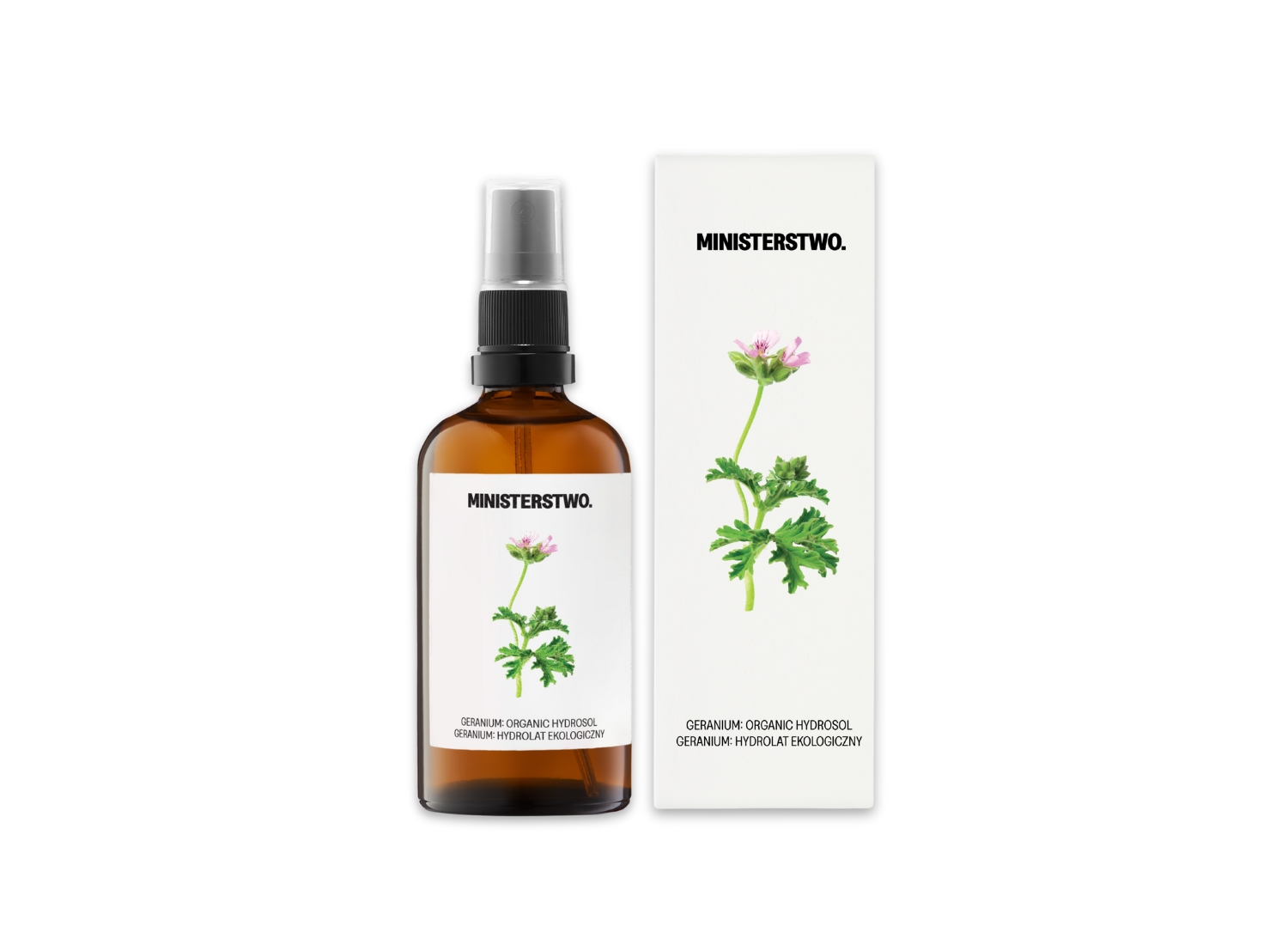 Ministerstwo Dobrego Mydła Geranium Hydrolat Ekologiczny 100ml