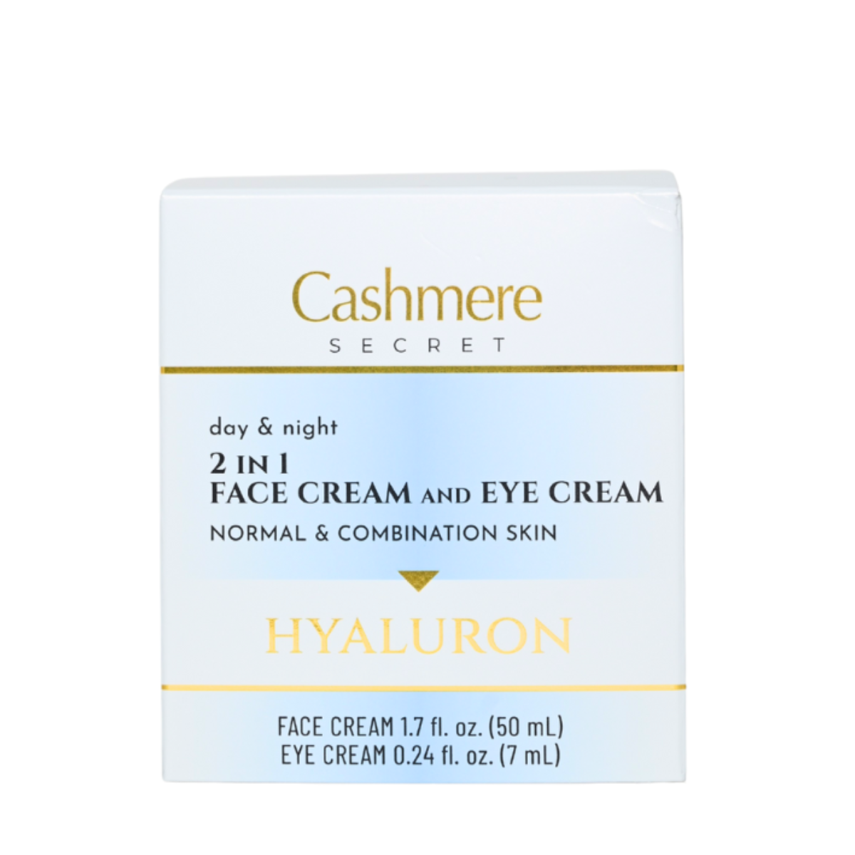Cashmere Hyaluron 2w1 Krem do Twarzy na Dzień i na Noc + Krem pod Oczy
