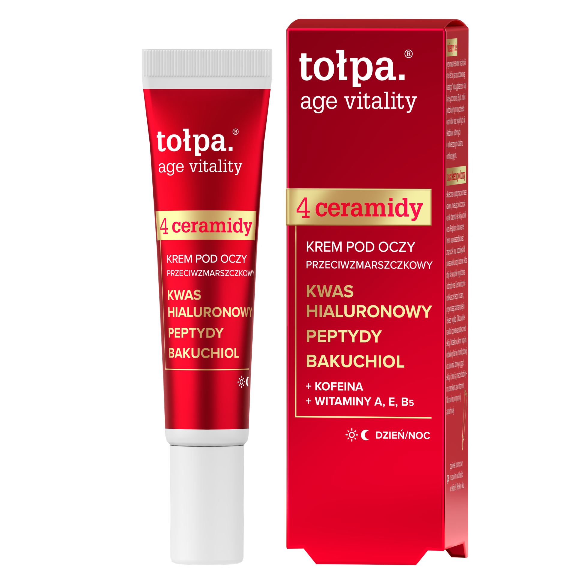 Tołpa Age Vitality 4 Ceramidy Krem pod Oczy Przeciwzmarszczkowy 15ml