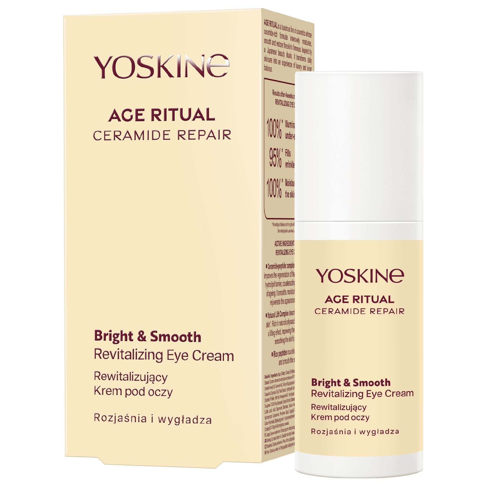 YOSKINE Age Ritual Rewitalizujący Krem pod Oczy 30ml
