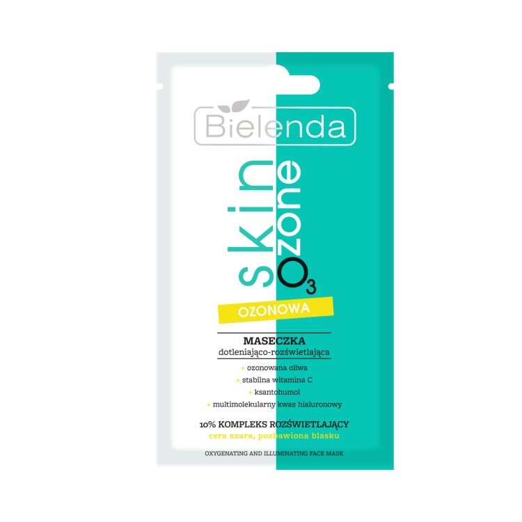Bielenda Skin O3 Zone Ozonowa Maseczka Doleniająco-Rozświetlająca 8g