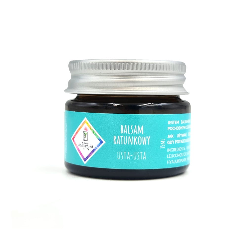 Nowa Kosmetyka Balsam Ratunkowy Usta-Usta 15ml