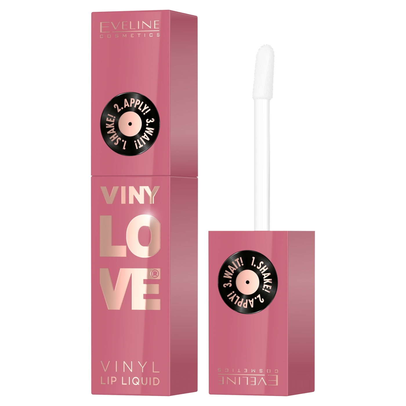 Eveline VinyLove Długotrwała Pomadka w Płynie z Efektem Gloss 05 Rosy