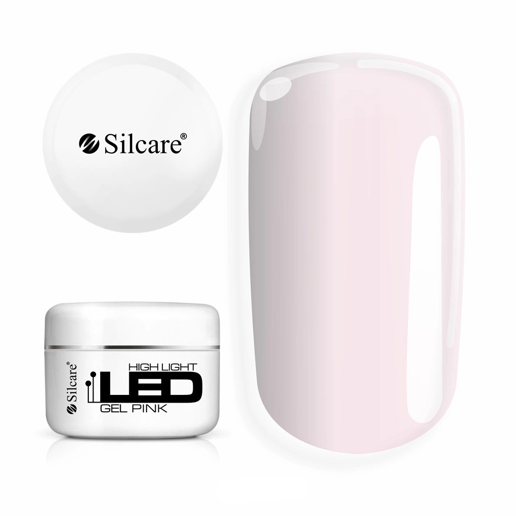 Silcare High Light Led Gel Żel Budujący Pink 100g