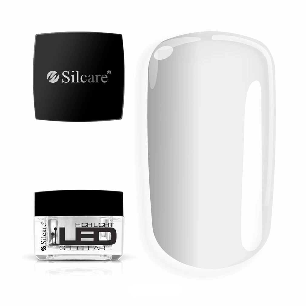 Silcare High Light Led Gel Żel Budujący Clear 15g