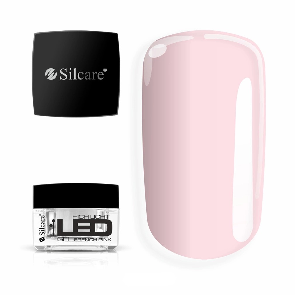 Silcare High Light Led Gel Żel Budujący French Pink 15g