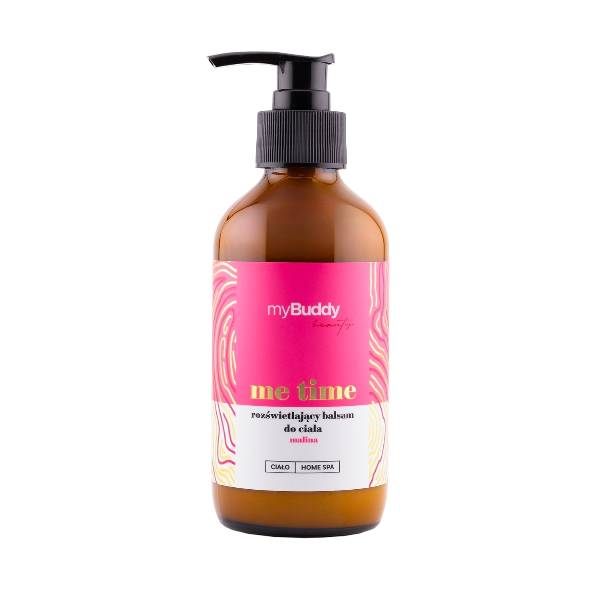 myBuddy me time Rozświetlający Balsam do Ciała Malina 250ml