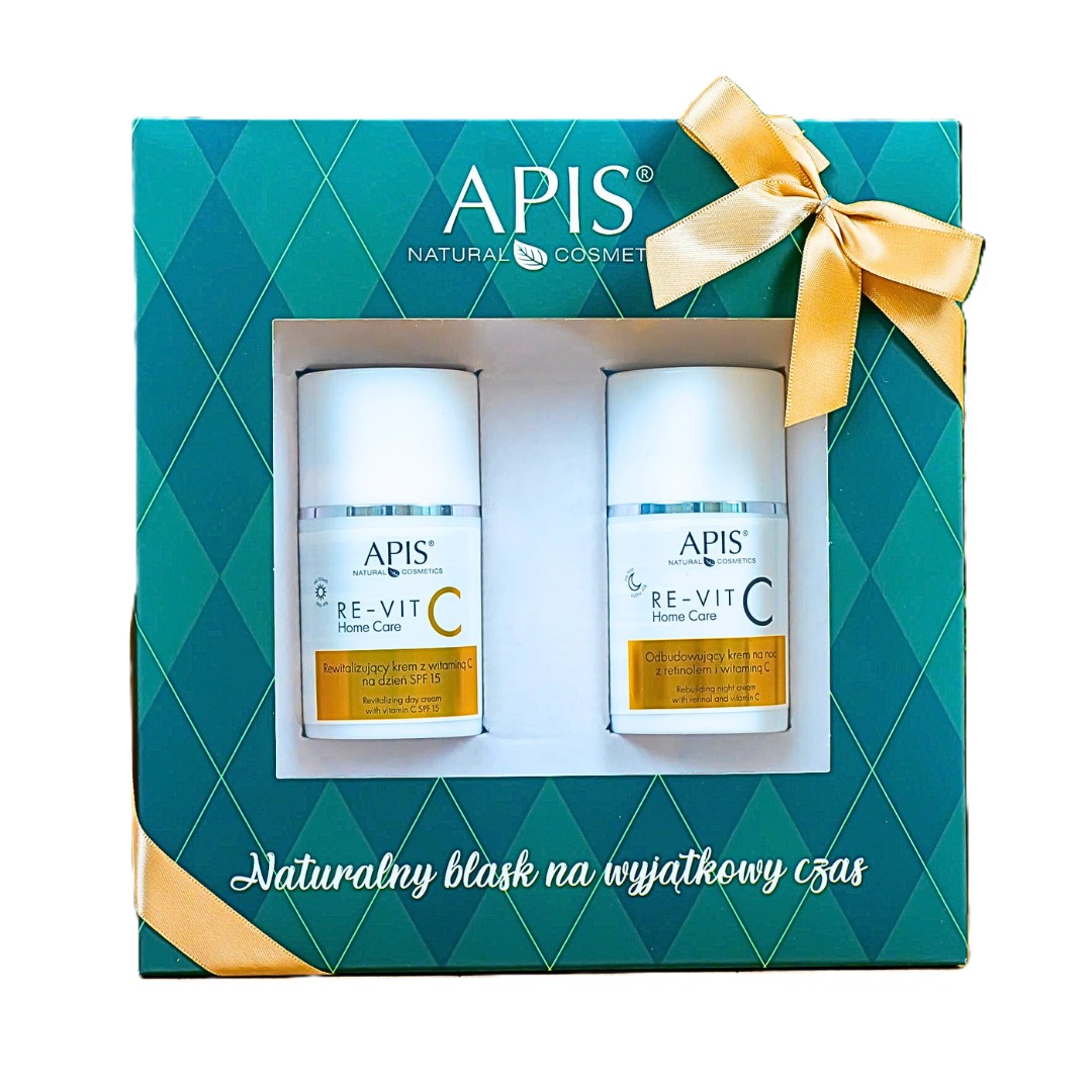 APIS Zestaw Kosmetyków do Pielęgnacji Twarzy Re-Vit C