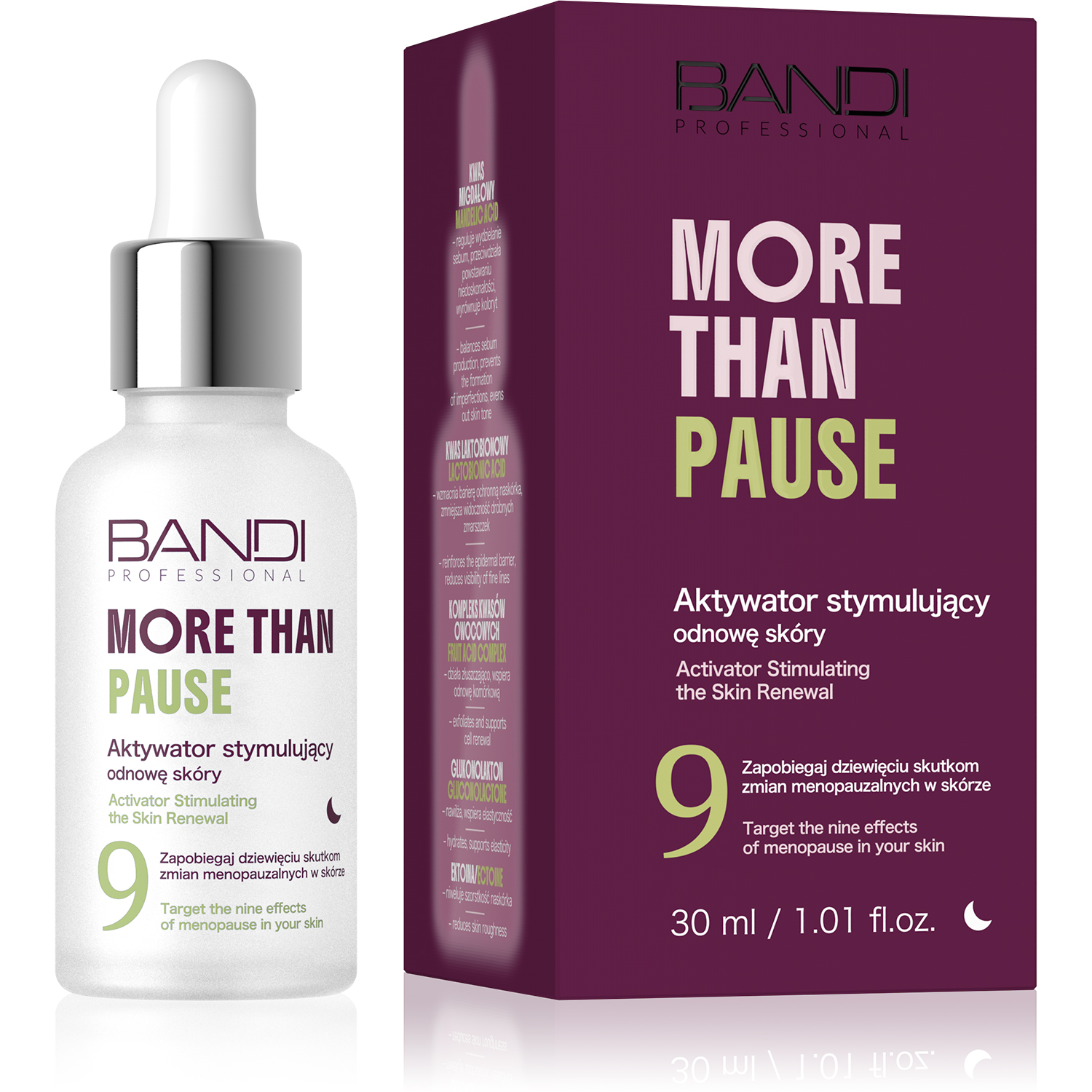Bandi More Than Pause Aktywator Stymulujący Odnowę Skóry 30ml