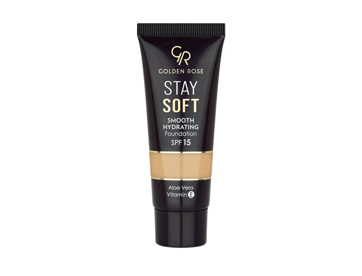 Golden Rose Stay Soft SPF15 Nawilżający Podkład do Twarzy 206