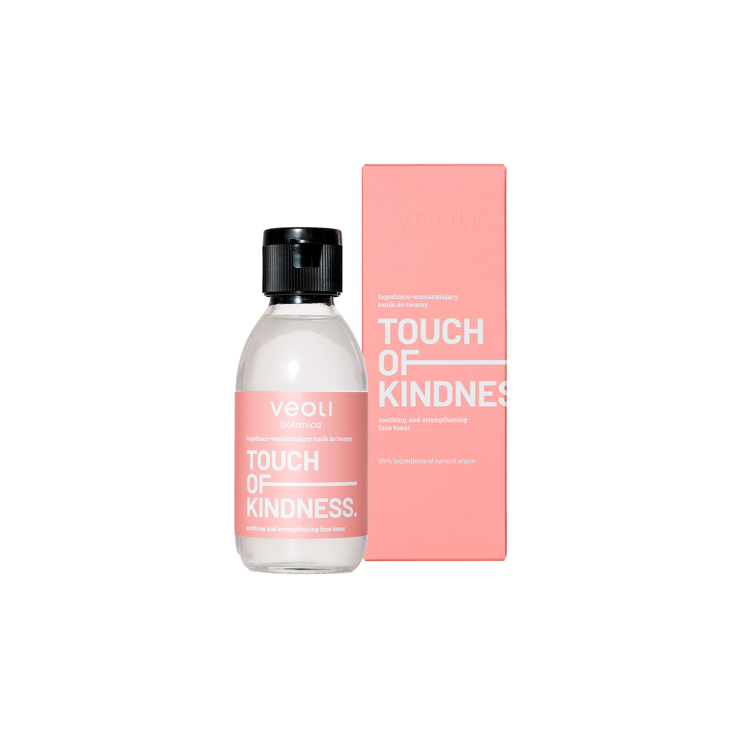 Veoli Botanica Touch of Kindness Łagodząco-Wzmacniający Tonik do Twarzy 150ml