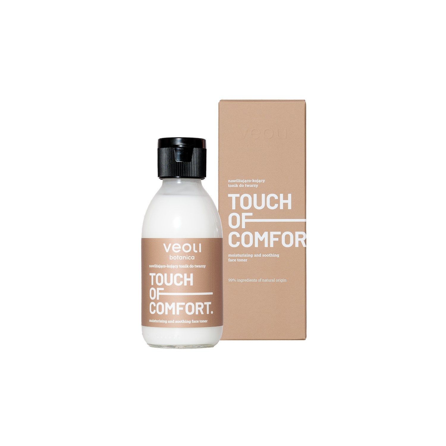 Veoli Botanica Touch of Comfort Nawilżająco-Kojący Tonik do Twarzy 150ml