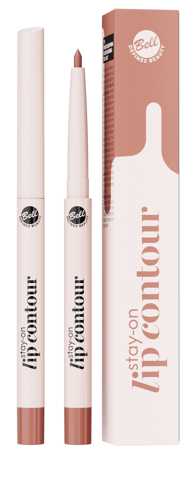 Bell Stay-On Lip Contour Konturówka do Ust 01 Warm Nude
