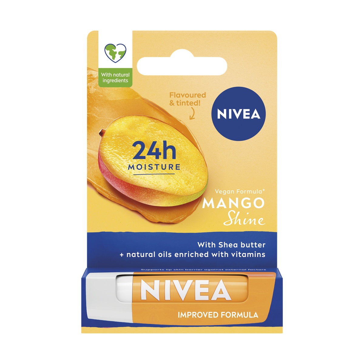 NIVEA Pielęgnująca Pomadka do Ust Mango Shine