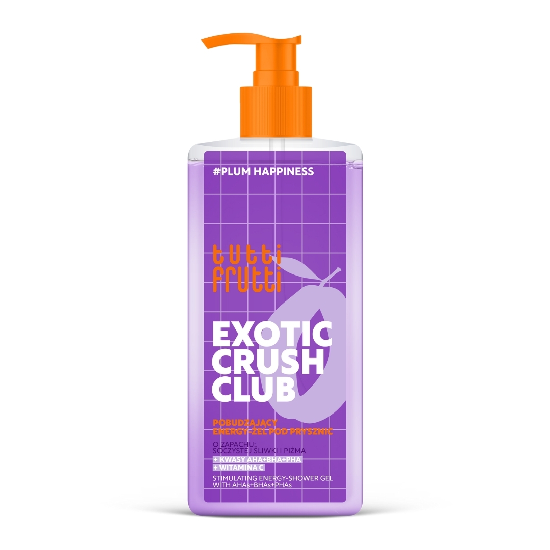 Farmona Tutti Frutti Exotic Crush Club Pobudzający Energy-Żel pod Prysznic 400ml