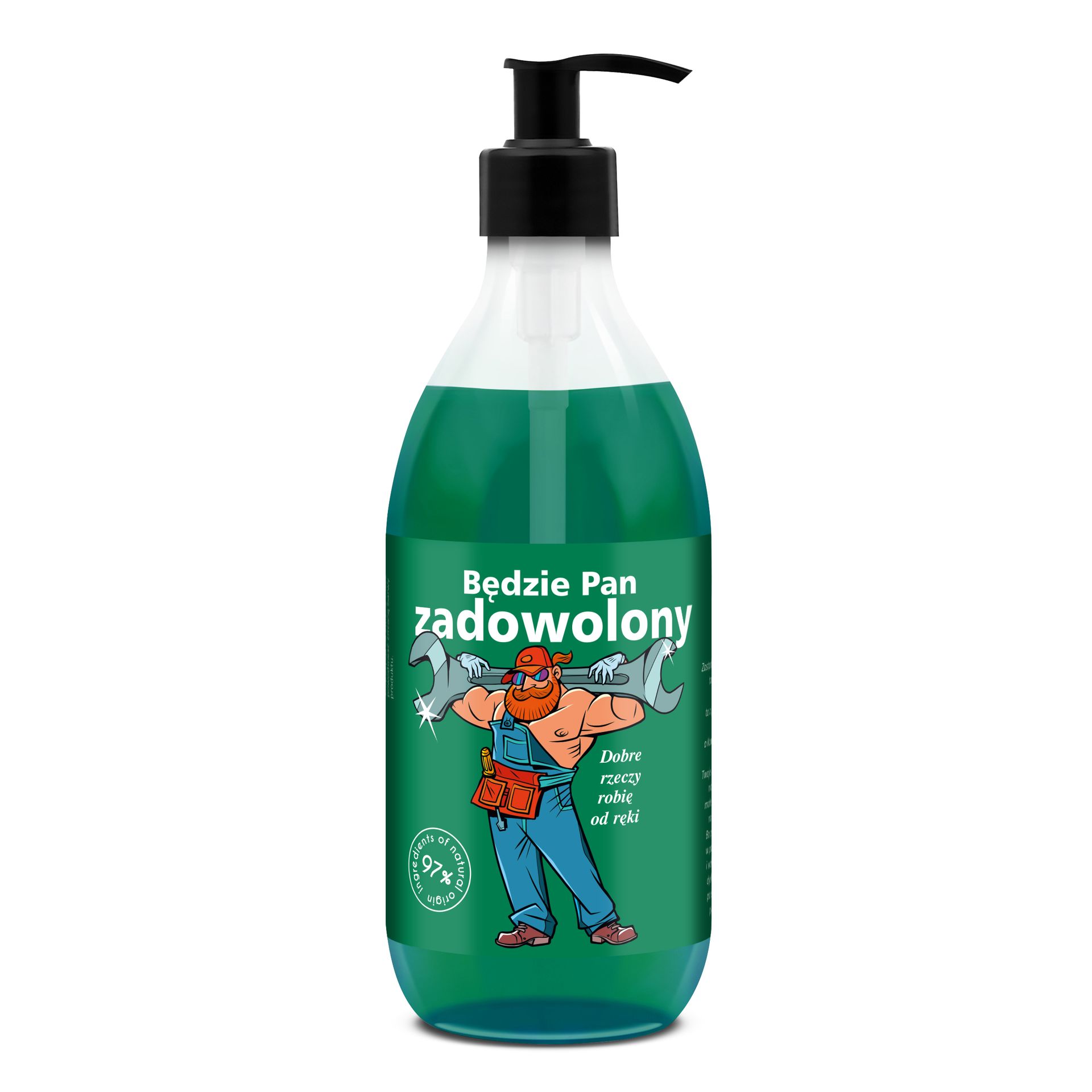 LaQ Shots! Żel pod Prysznic dla Mężczyzn Będzie Pan Zadowolony 500ml