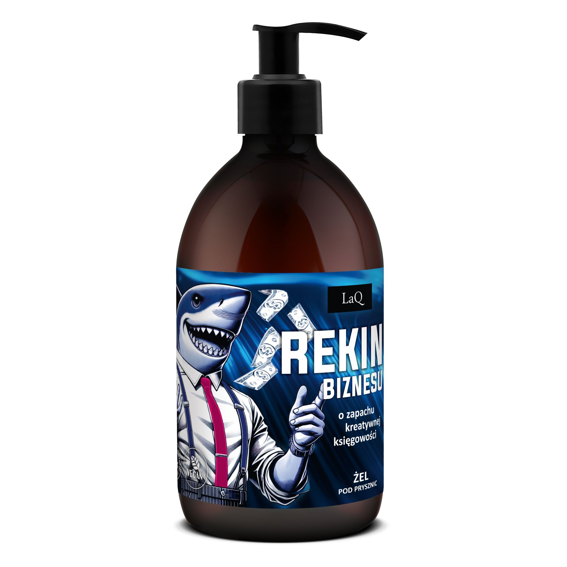 LaQ Żel pod Prysznic dla Mężczyzn Rekin Biznesu Premium 500ml
