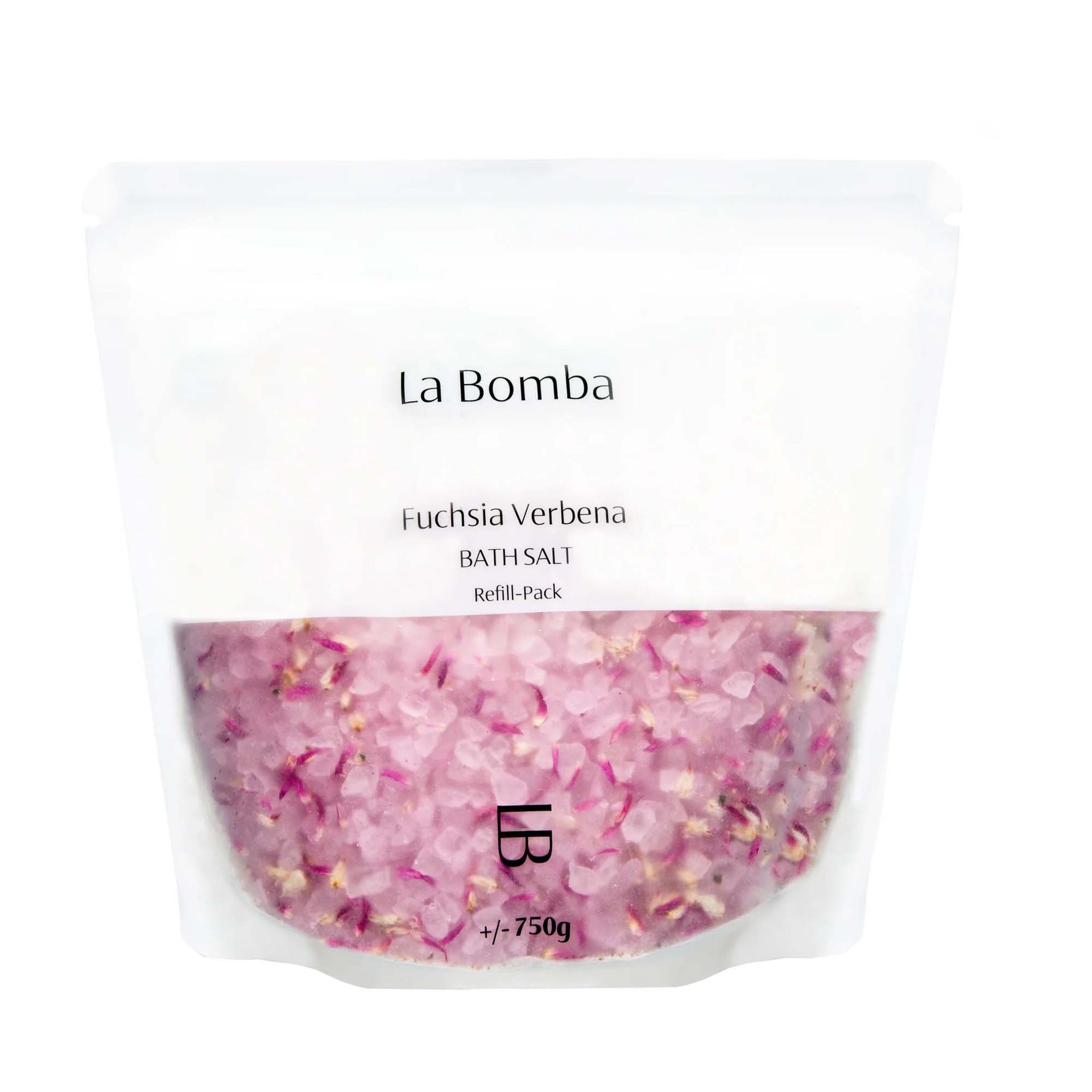 La Bomba Sól do Kąpieli Fuchsia Verbena 750g