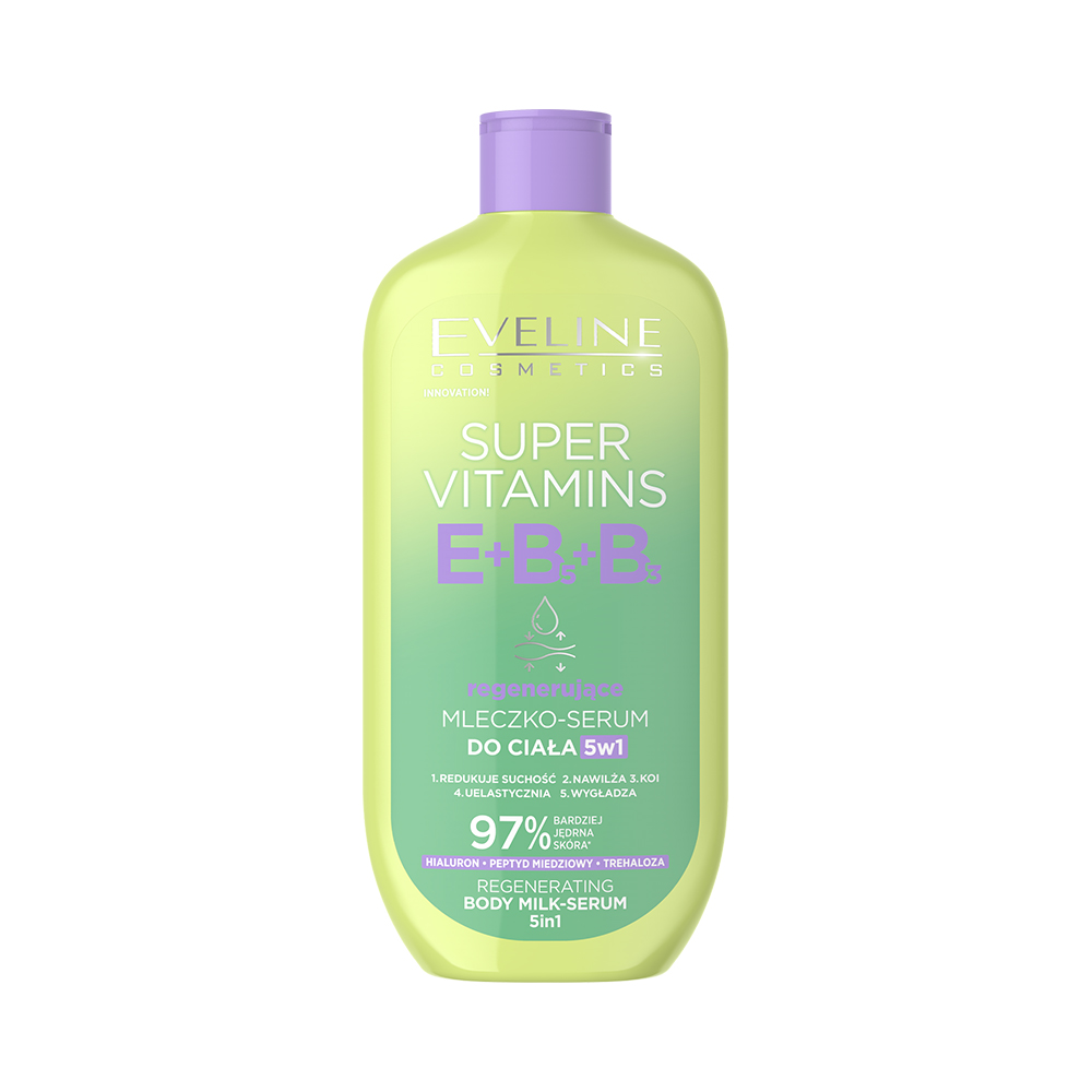 Eveline Super Vitamins Regenerujące Mleczko-Serum do Ciała 350ml