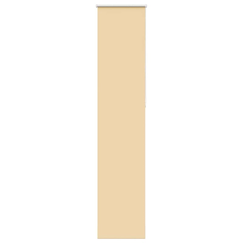 Roleta zaciemniająca beżowa 40x210 cm Szerokość tkaniny 35,7 cm vidaXL
