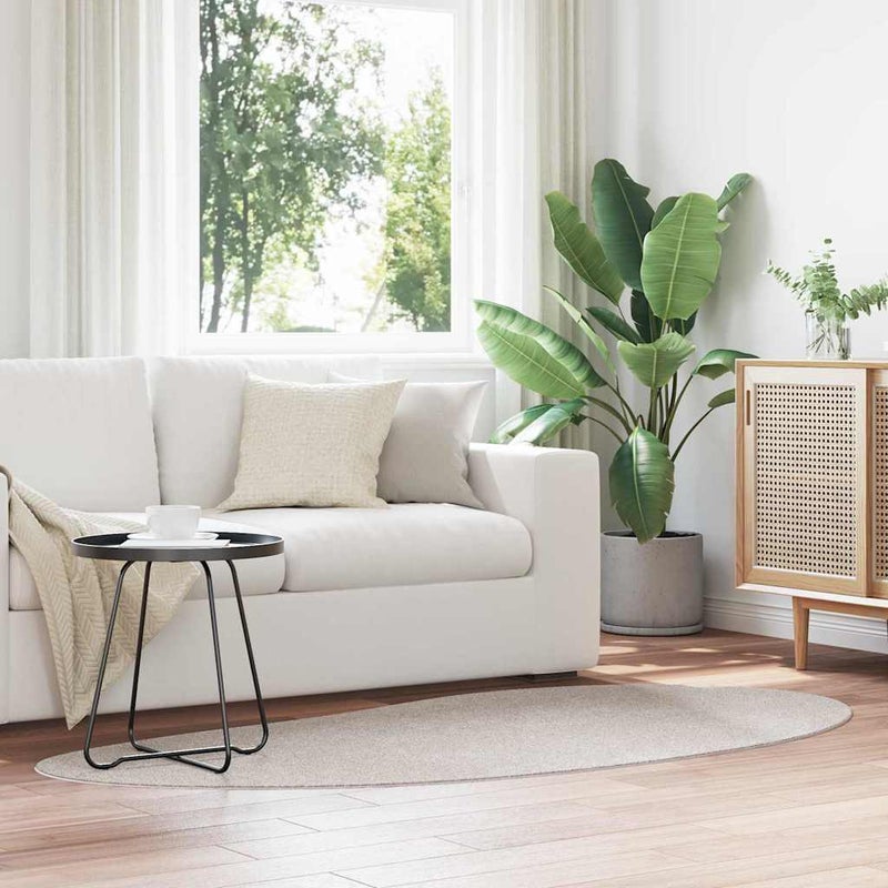 Dywan piaskowy 100 x 200 cm Poliester vidaXL