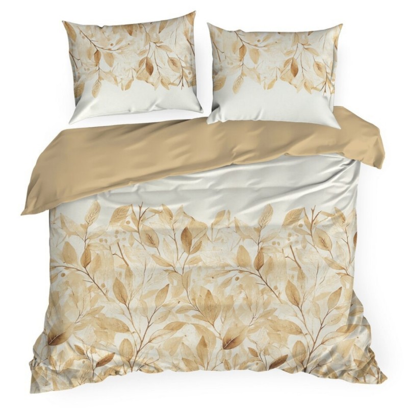 Pościel SPRING/60 liście 160x200 cm bawełna