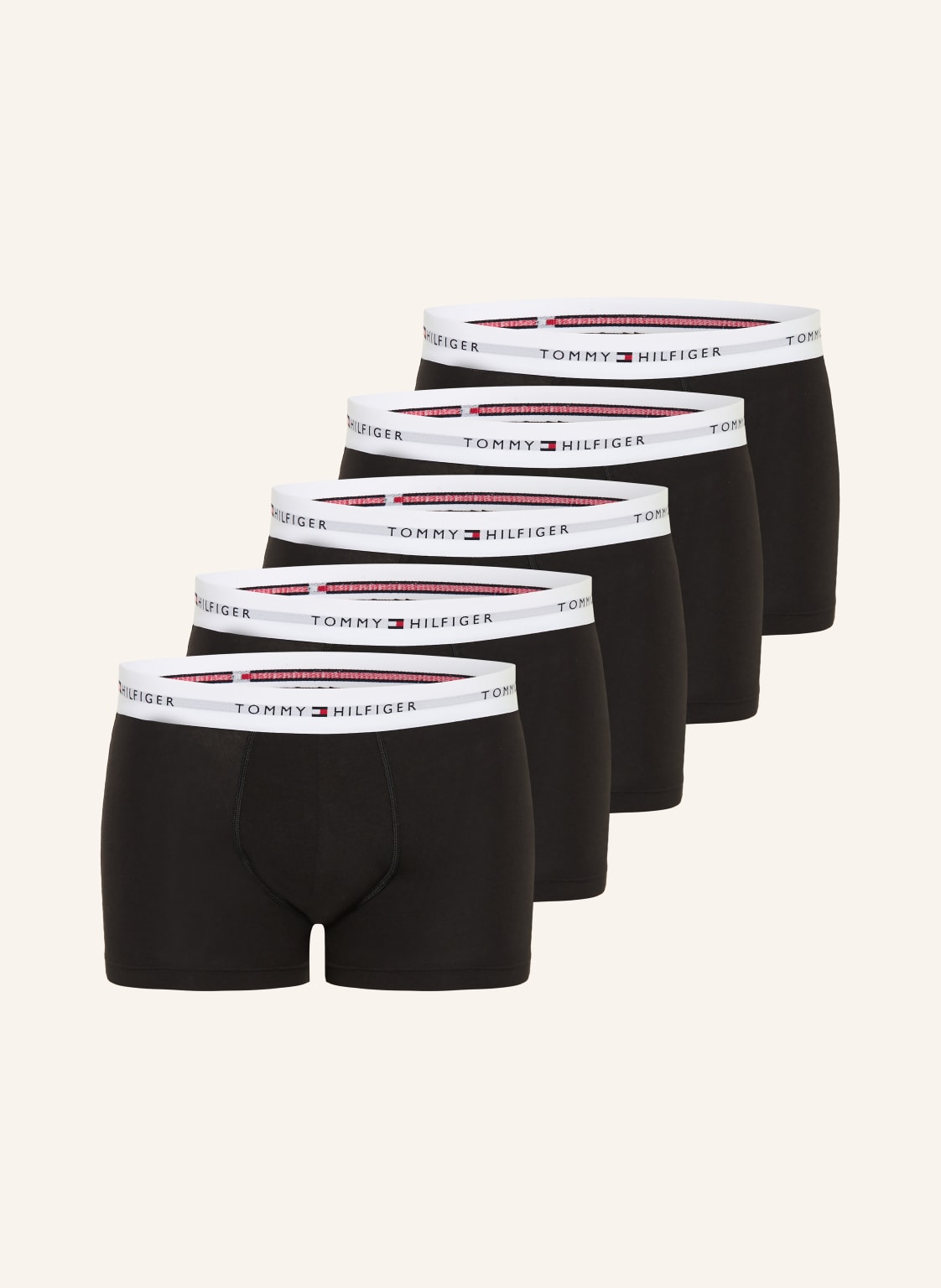 Tommy Hilfiger 5-Pak Bokserek schwarz