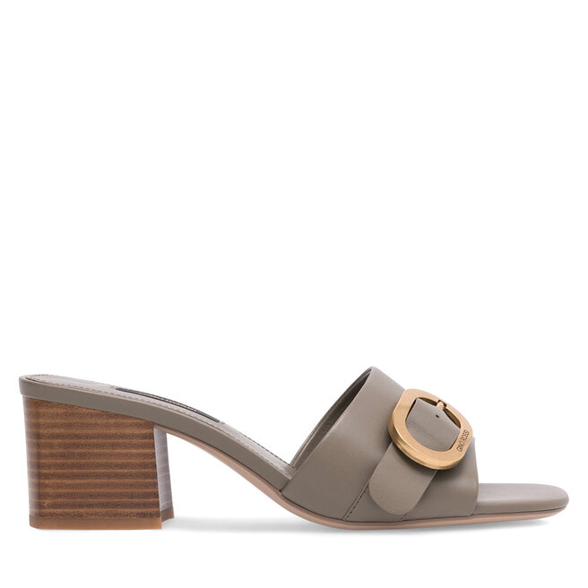 Klapki Gino Rossi VITA-V15595-15-1 Khaki