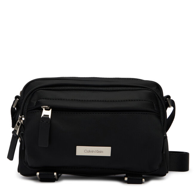 Saszetka Calvin Klein Sleek Utility Camera Bag LV04D3339G Czarny