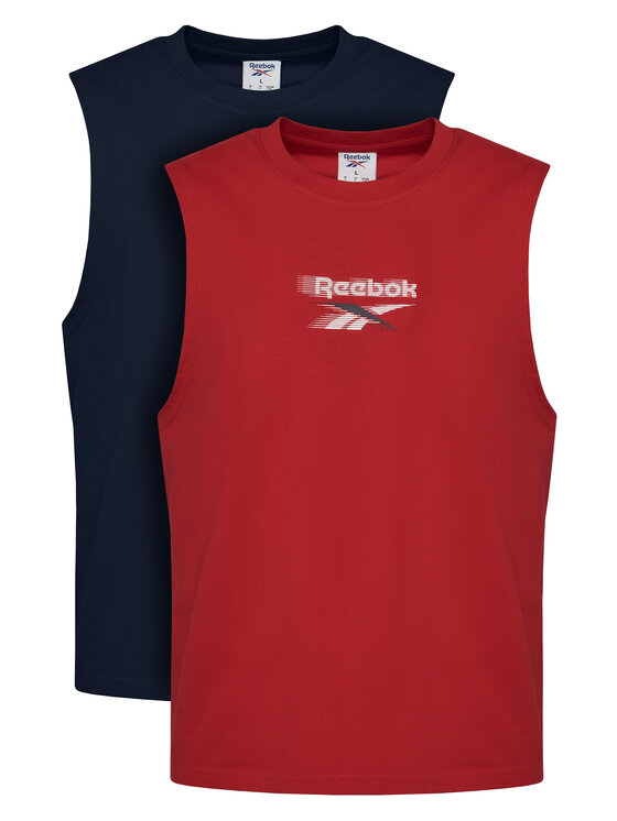 Reebok Komplet tank topów Bravo RK25610CCM Kolorowy Regular Fit