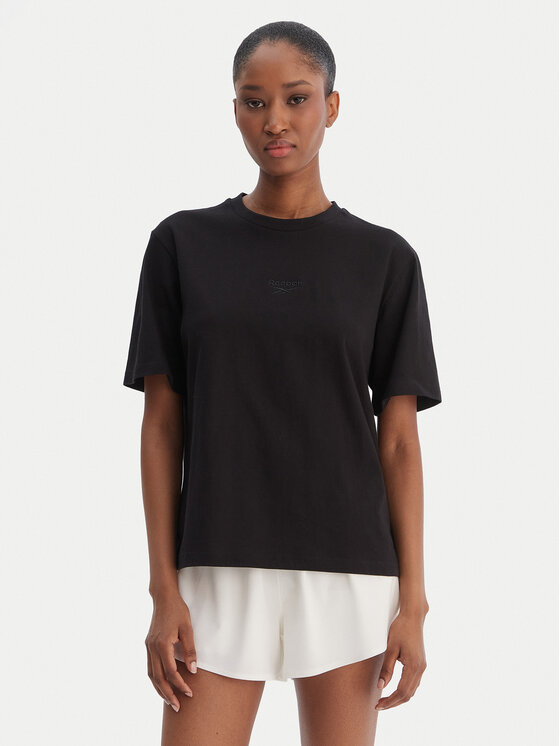 Reebok T-Shirt Suzie RK25505CCW Czarny Relaxed Fit