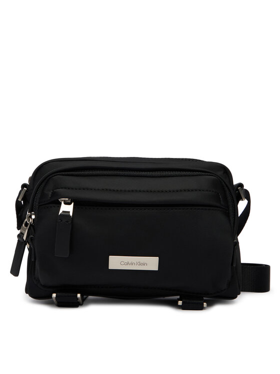 Calvin Klein Saszetka Sleek Utility Camera Bag LV04D3339G Czarny