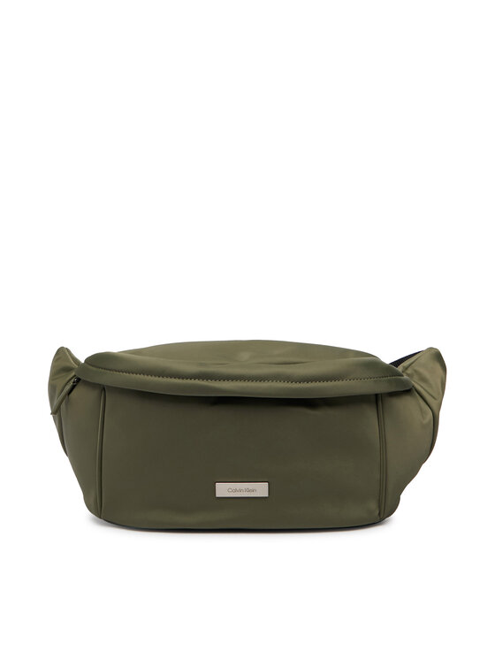 Calvin Klein Nerka Sleek Waistbag Sling LV04D3148G Zielony