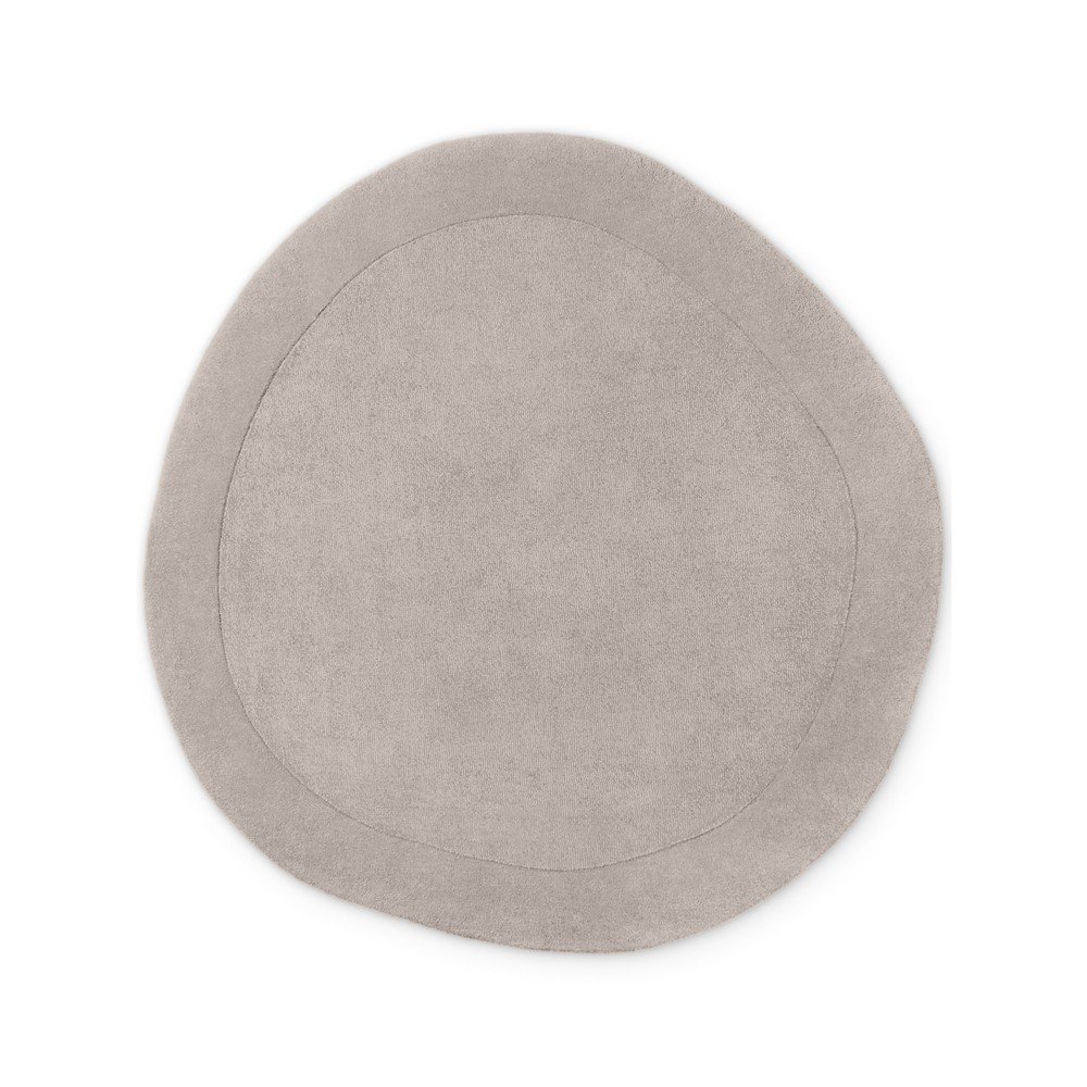 Szary okrągły dywan z mieszanki wełny tkany ręcznie ø 160 cm Kari Organic – Villeroy&Boch