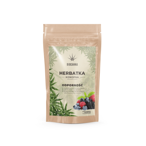 Herbata Konopna ODPORNOŚĆ 50g – Owoce Lasu