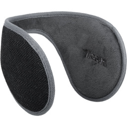 Herringbone Earband by McBURN, jasnoszary, One Size