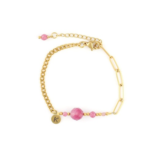 Bestseller! Bransoletka zodiakalna - Panna Pozłacana stal szlachetna