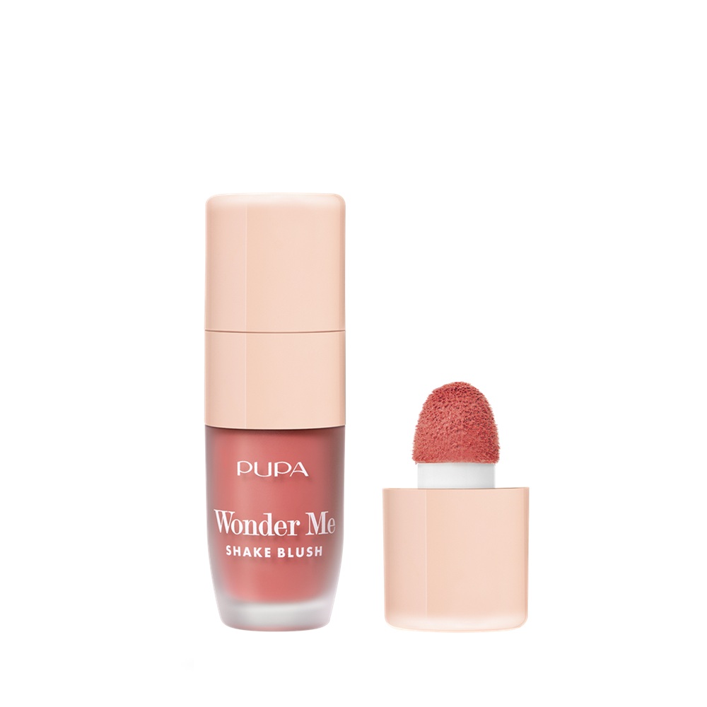 PUPA Milano Wonder Me Shake Blush Róż do Policzków w Płynie 002 Pink Mojito